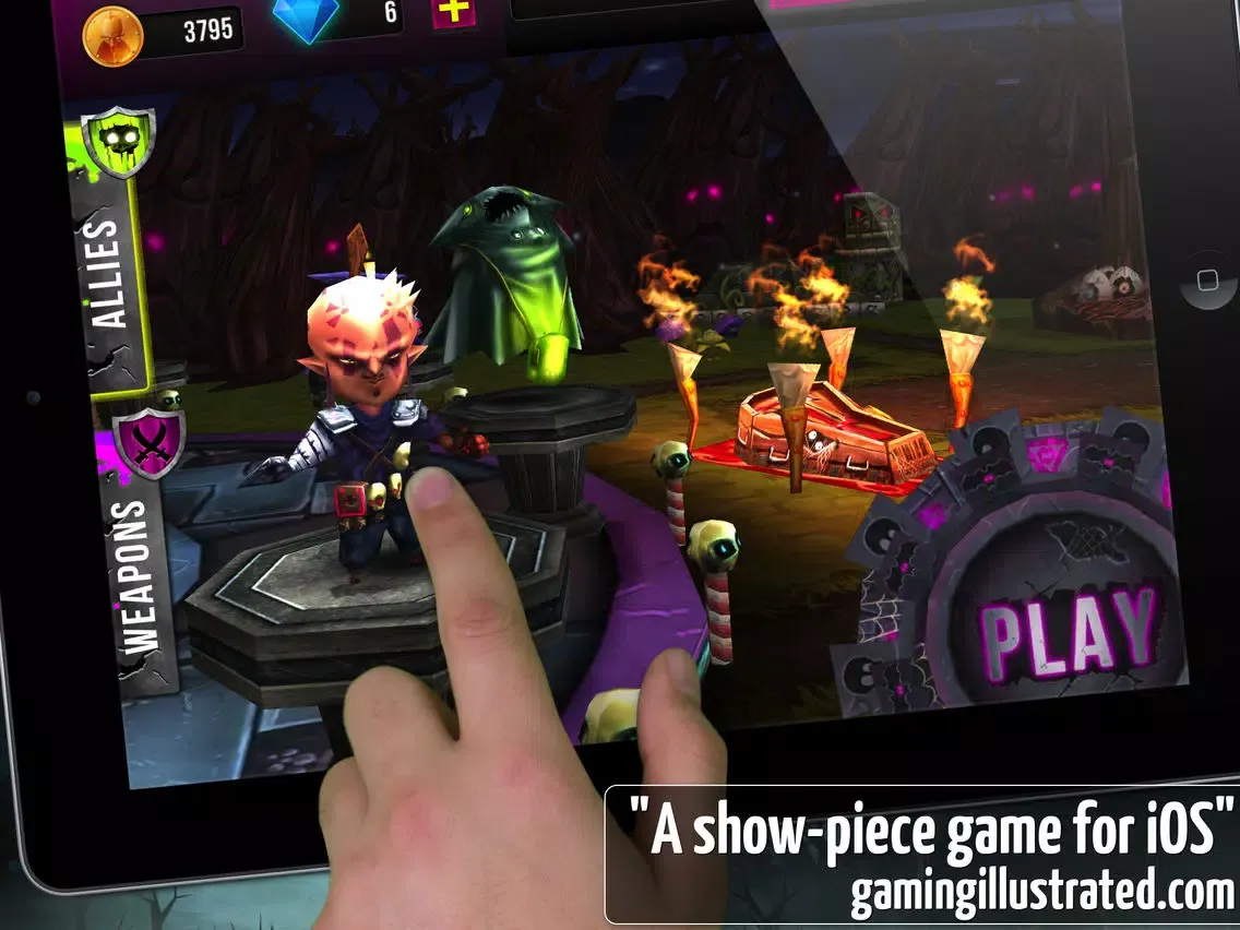 Tangkapan skrin Vampire Season - Monster Defense iPad 