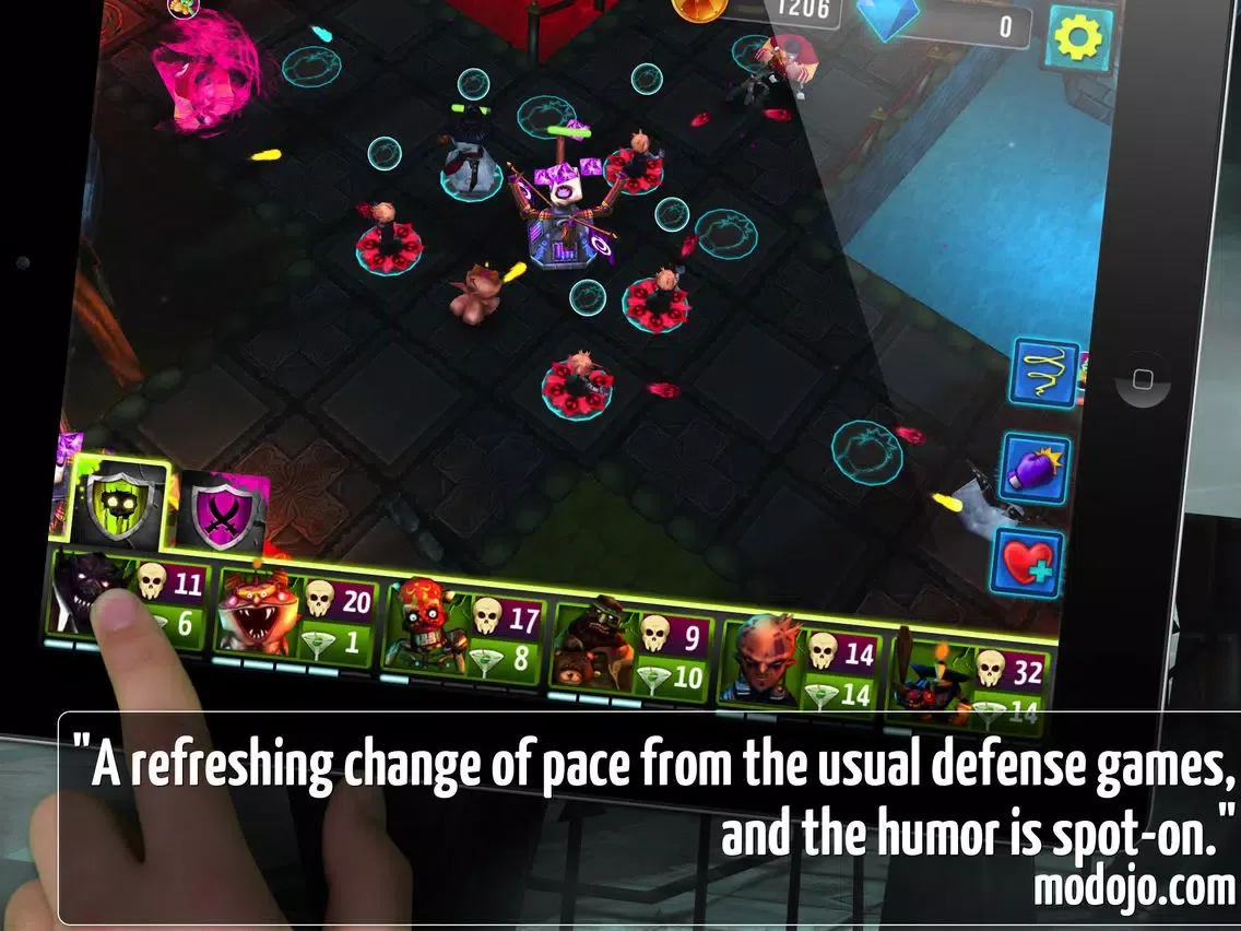 Tangkapan skrin Vampire Season - Monster Defense iPad 