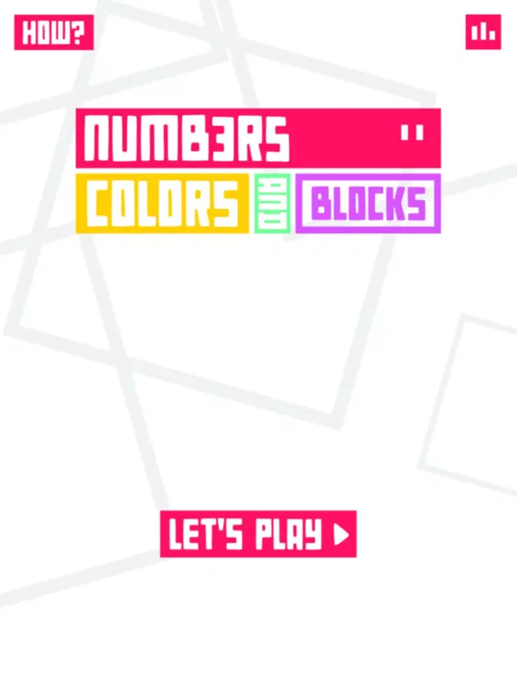 Numbers, Colors and Blocks iPad 應用截圖