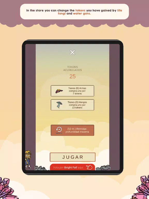 Zrzuty ekranu BrightFall iPad 