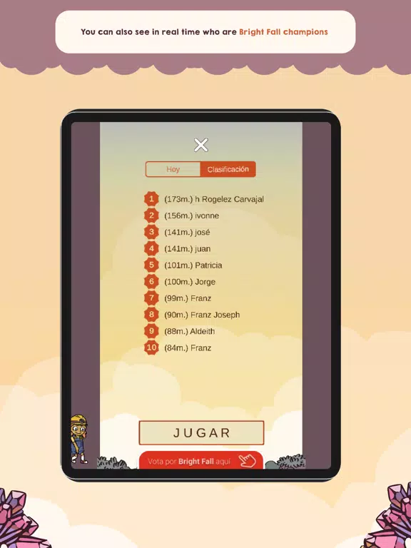 Zrzuty ekranu BrightFall iPad 