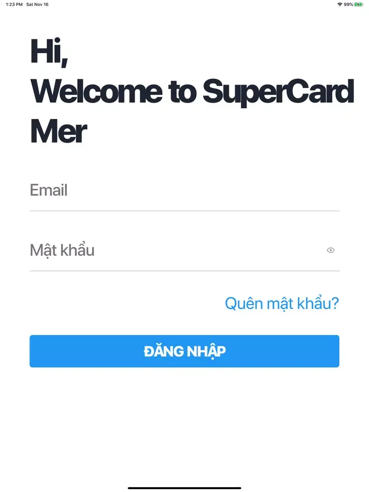 SuperCard Merchant iPad  سکرین شاٹس