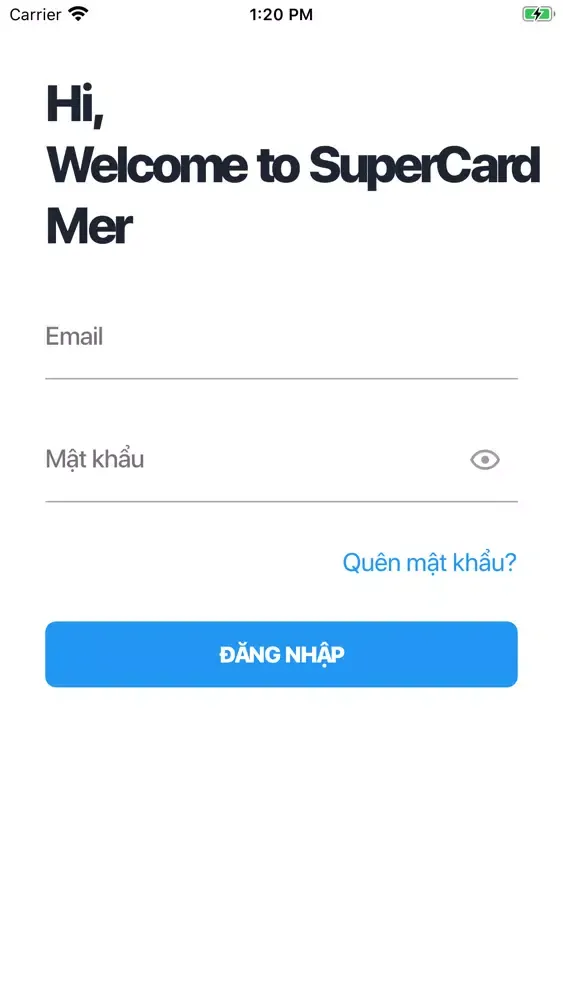 SuperCard Merchant سکرین شاٹس