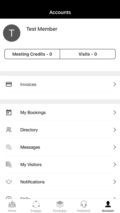 Screenshot di Carnival Hub Workspaces