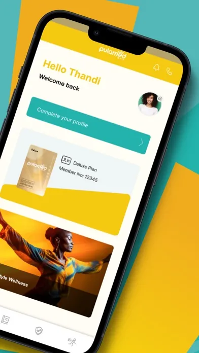 تصاویر Pula Medical Aid Member App