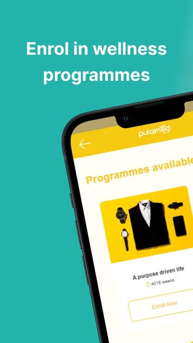 تصاویر Pula Medical Aid Member App