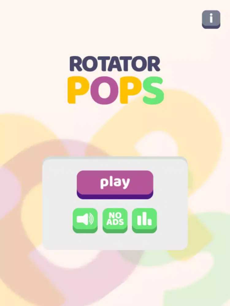 Rotator Pops iPad  Screenshots