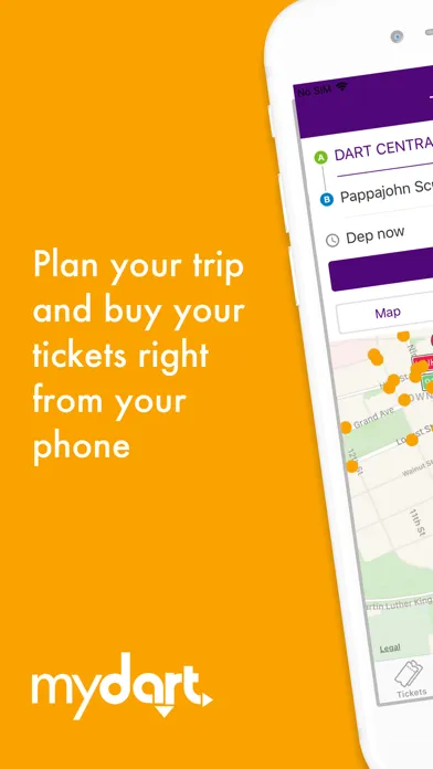 Ảnh chụp màn hình của MyDART Des Moines