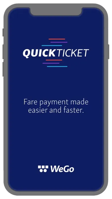 QuickTicket by WeGO 스크린샷