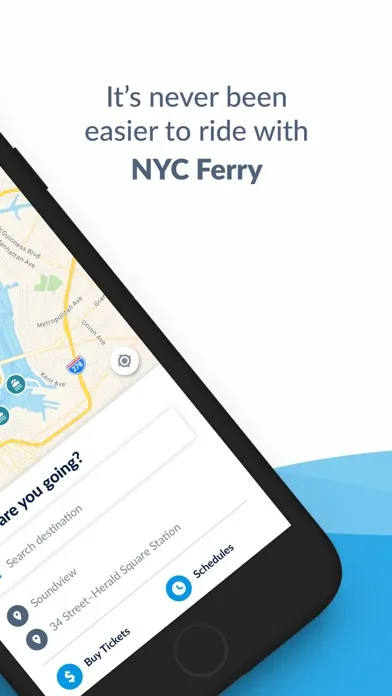 NYC Ferry Screenshots