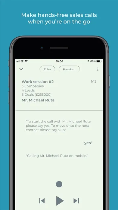 تصاویر CallWallet – Making CRM Mobile