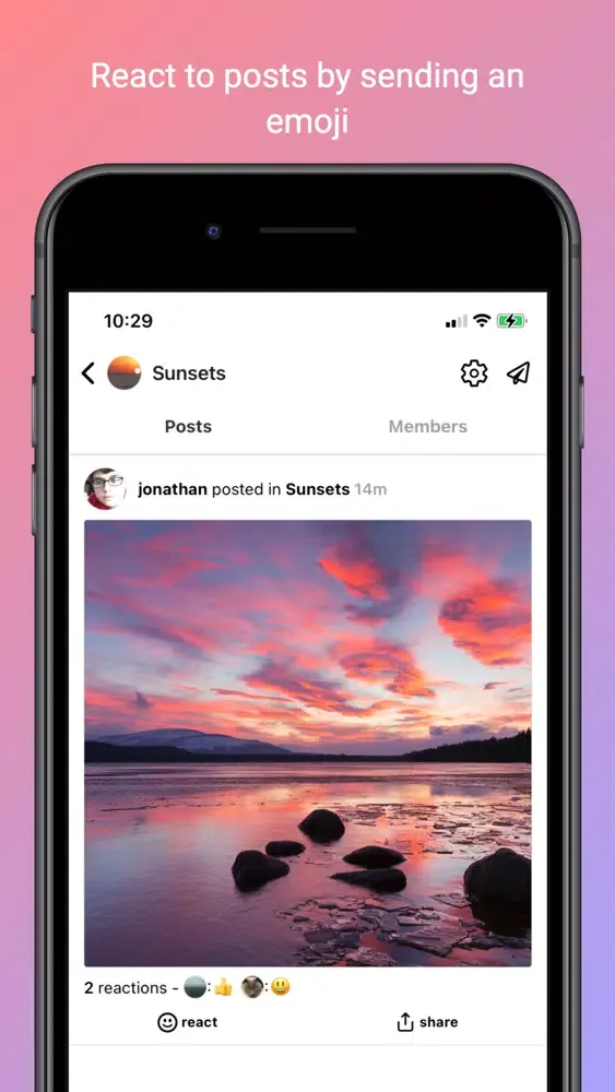 Скриншоты Thimble - Group sharing