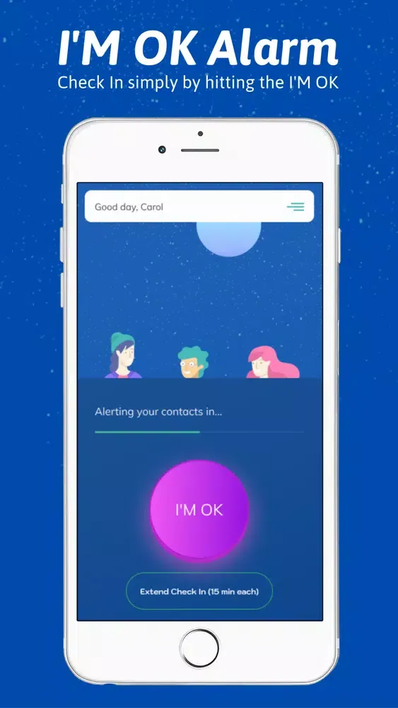 Скриншоты I'M OK - Personal Safety App