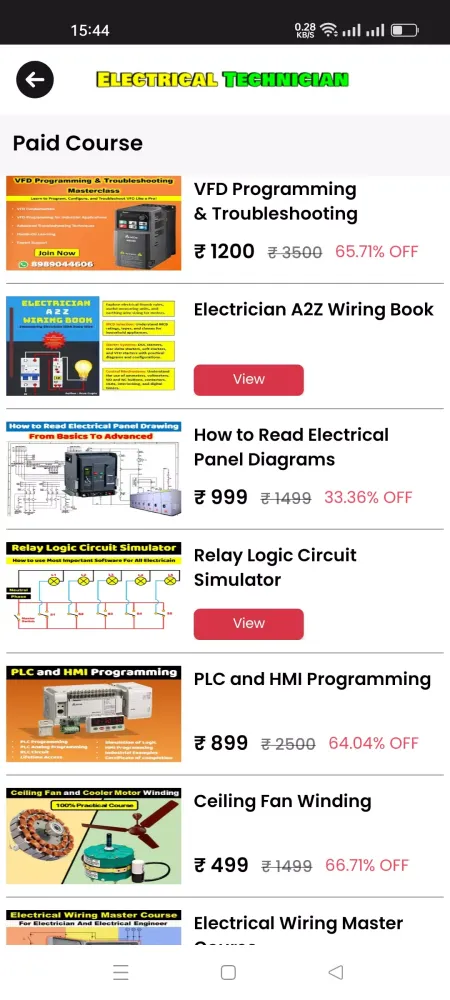 Electrical Technician Screenshots