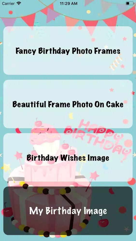 Happy Birthday Frame Maker Ekran Görüntüleri