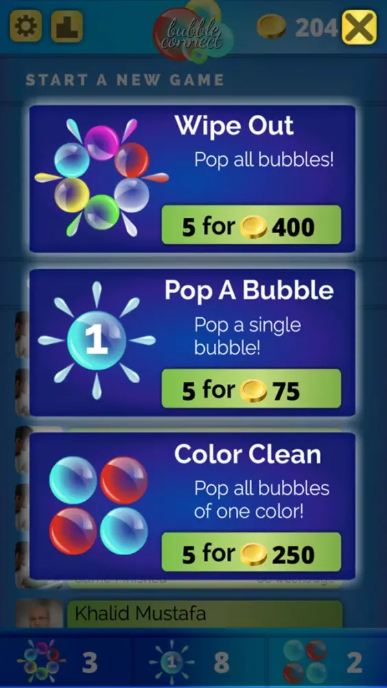 Zrzuty ekranu Bubble Connect