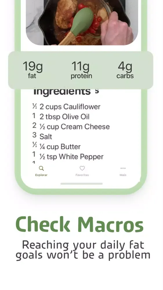 Keto Diet Recipes + स्क्रीनशॉट