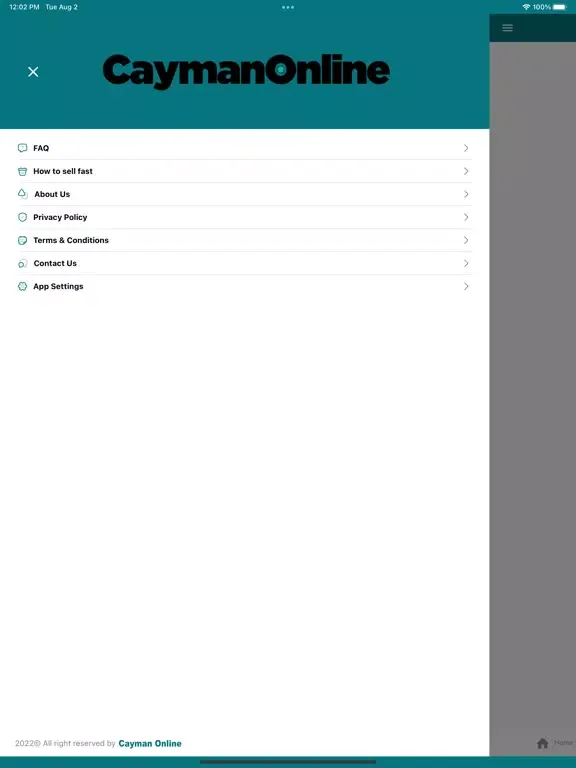 Скриншоты Cayman Online iPad 