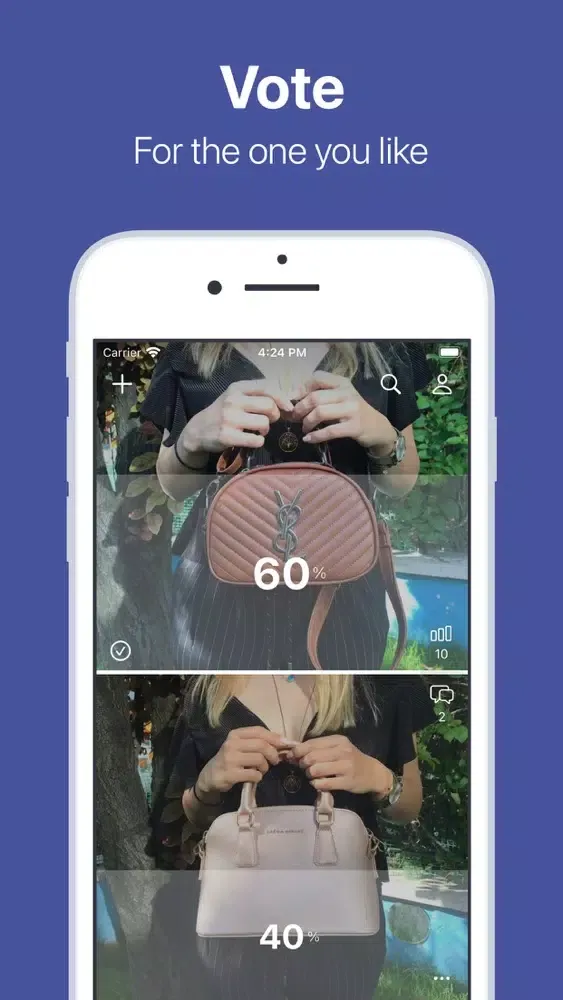 Capturas de tela do Compare - Create Polls & Vote