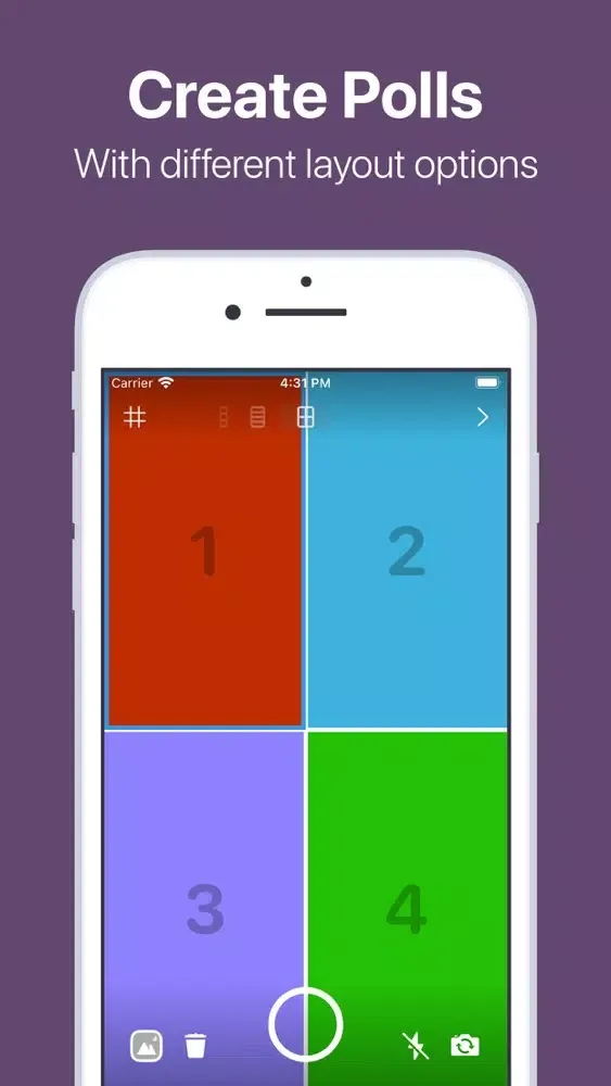 Capturas de tela do Compare - Create Polls & Vote