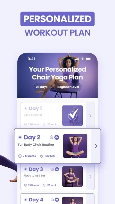 Somatic Chair Yoga at Home Screenshots