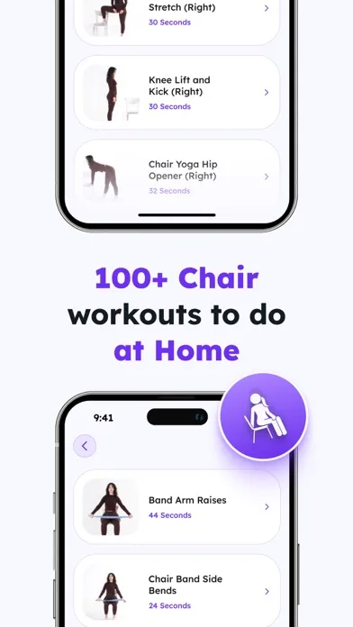 Captures d'écran de Chair Yoga for Seniors by Livo