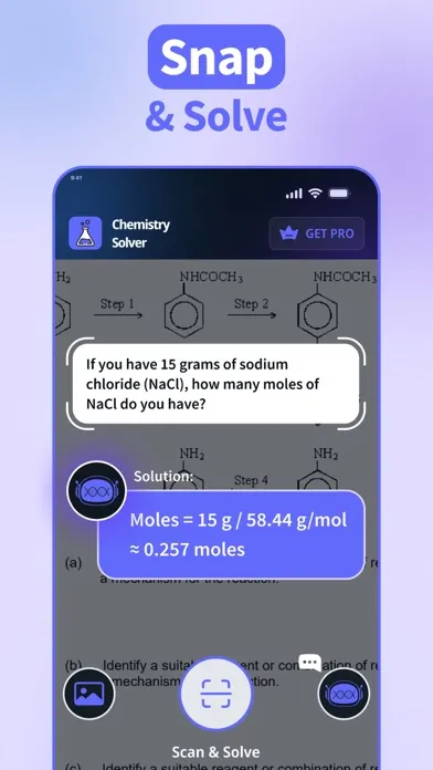 Chemistry Solver. স্ক্রিনশট