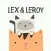 Lex and Leroy Best of Friends Stickers