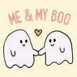 Me and My Boo Couples Stickers