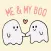 Me and My Boo Couples Stickers