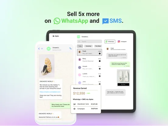 Tangkapan layar chpter. iPad 