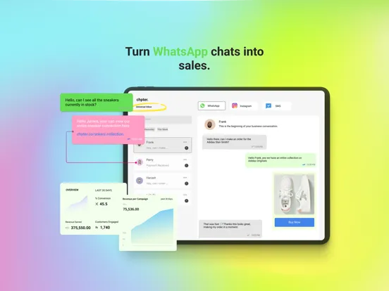 Tangkapan layar chpter. iPad 