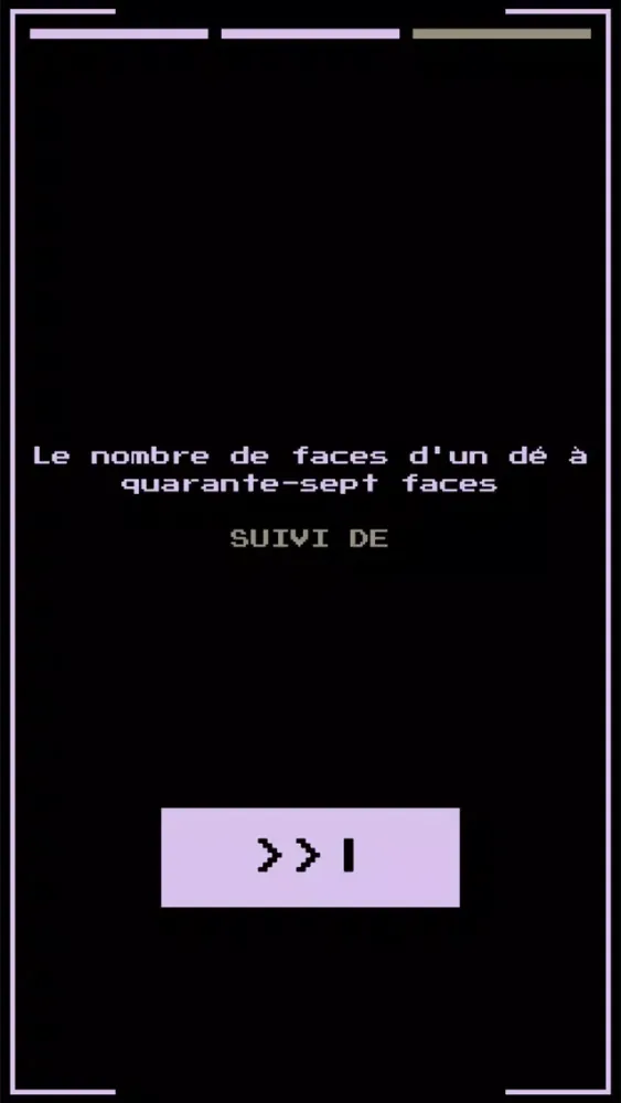 Capturas de tela do Humain ou Machine ?