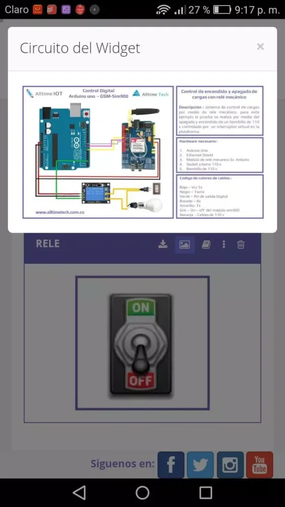 Tangkapan layar Alltime IoT