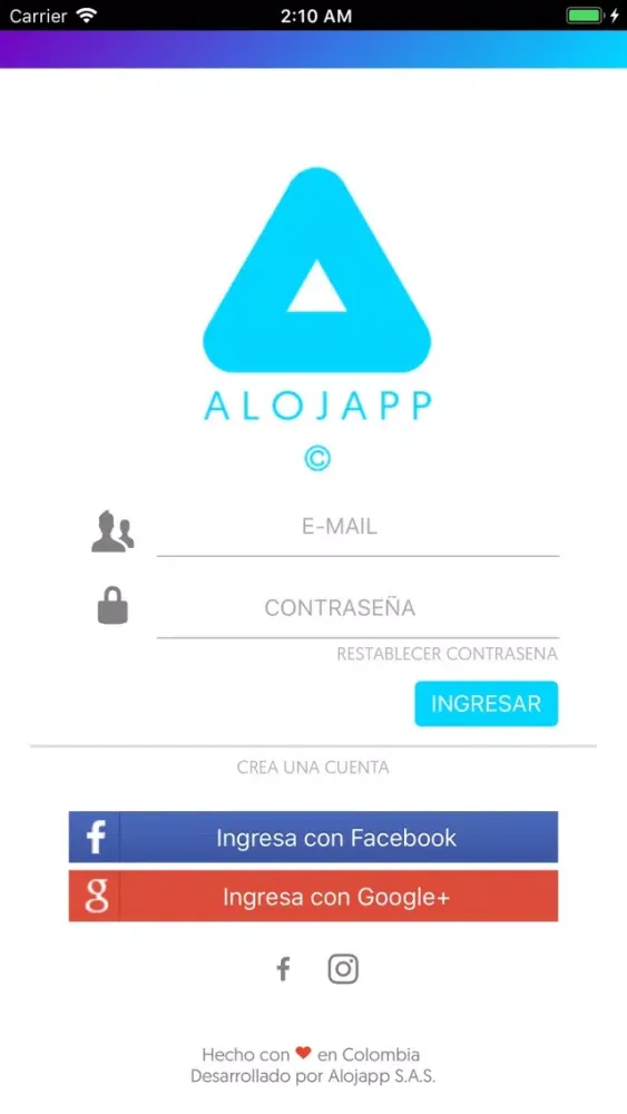 Alojapp Screenshots