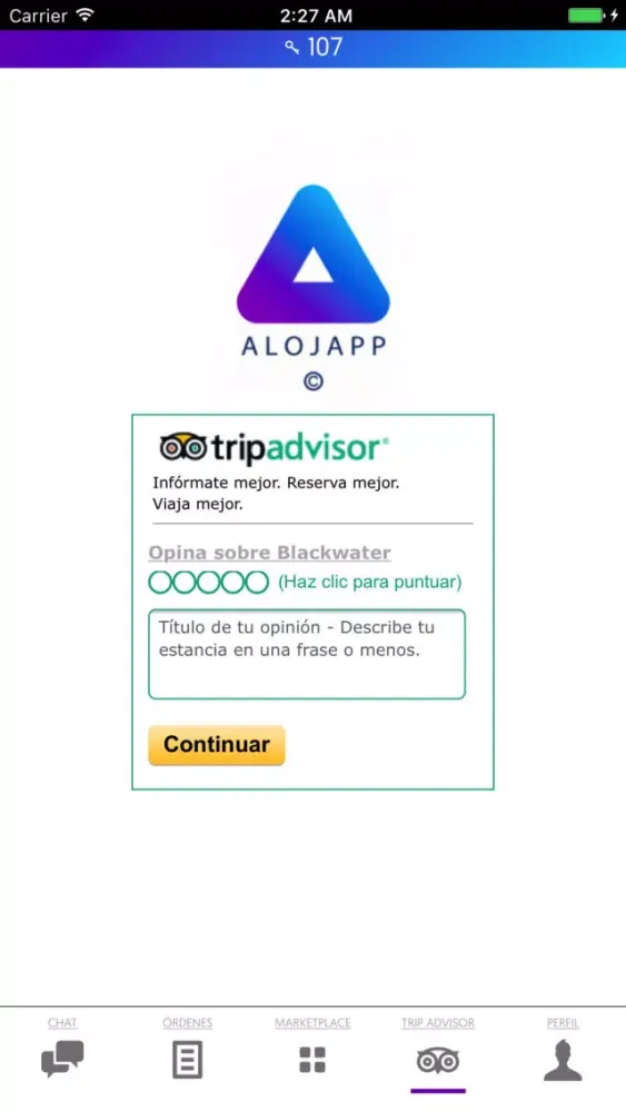 Alojapp Screenshots