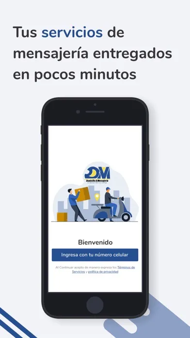 DM Domicilio Y Mensajeria Ekran Görüntüleri