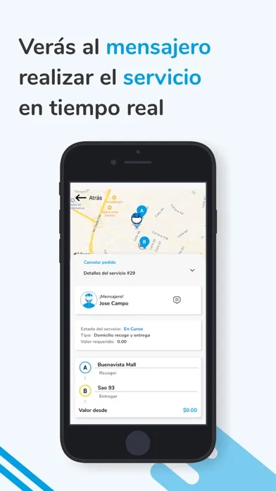 Metro Mensajeria应用截图