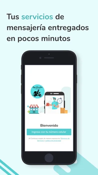 Capturas de pantalla de Rapidomicilios