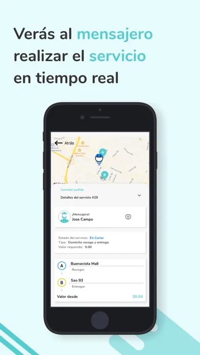 Capturas de pantalla de Rapidomicilios