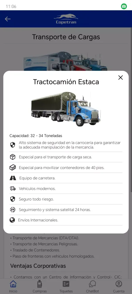 Copetran Screenshots