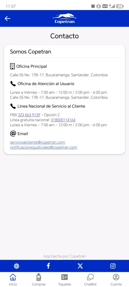 Copetran Screenshots