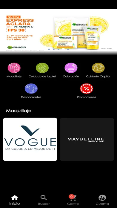 Скриншоты Tienda Loreal