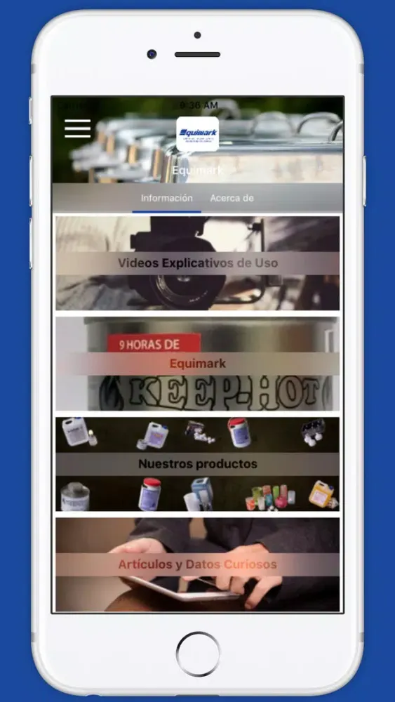 Capturas de pantalla de Equimark