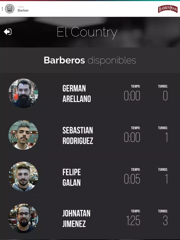 BarberMan iPad  Screenshots