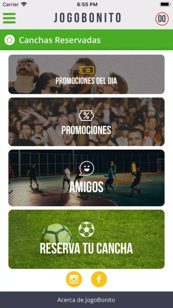 Zrzuty ekranu Jogo Bonito App
