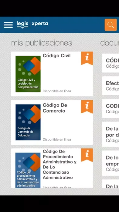 Publicaciones LEGIS Screenshots