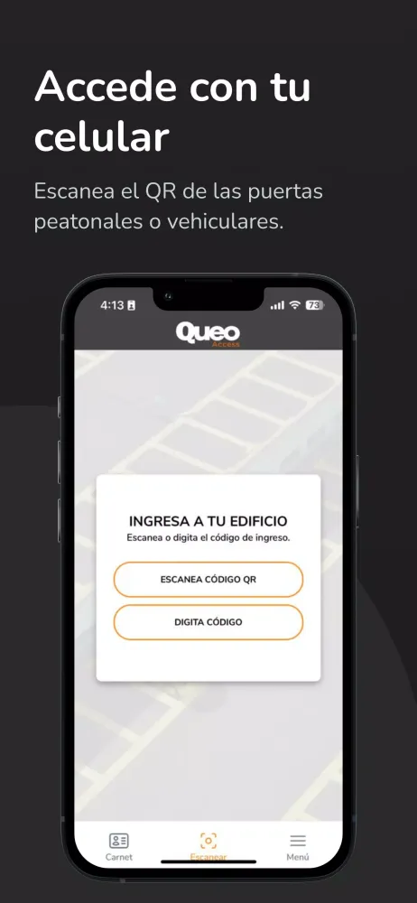 Queo Access Screenshots