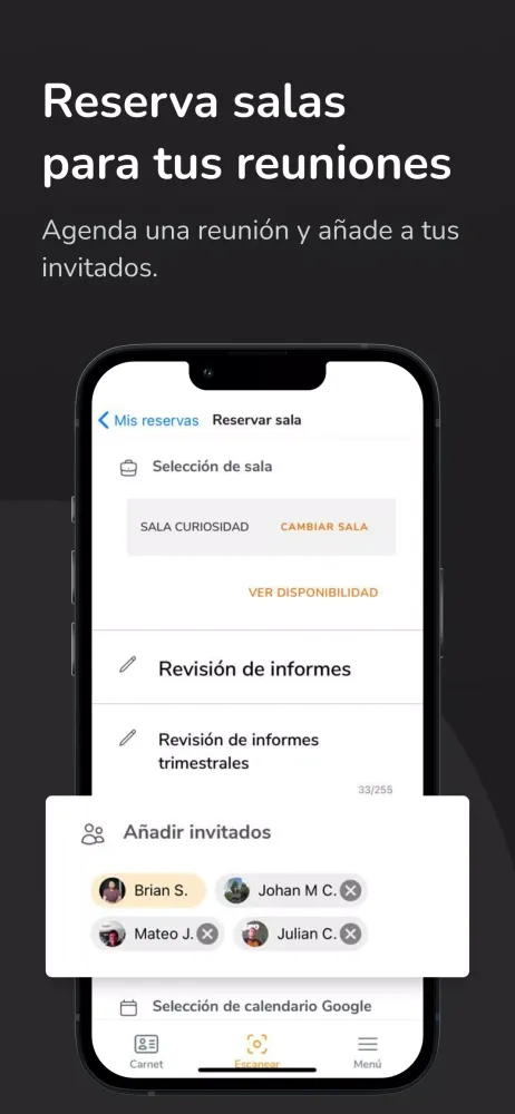 Queo Access Screenshots