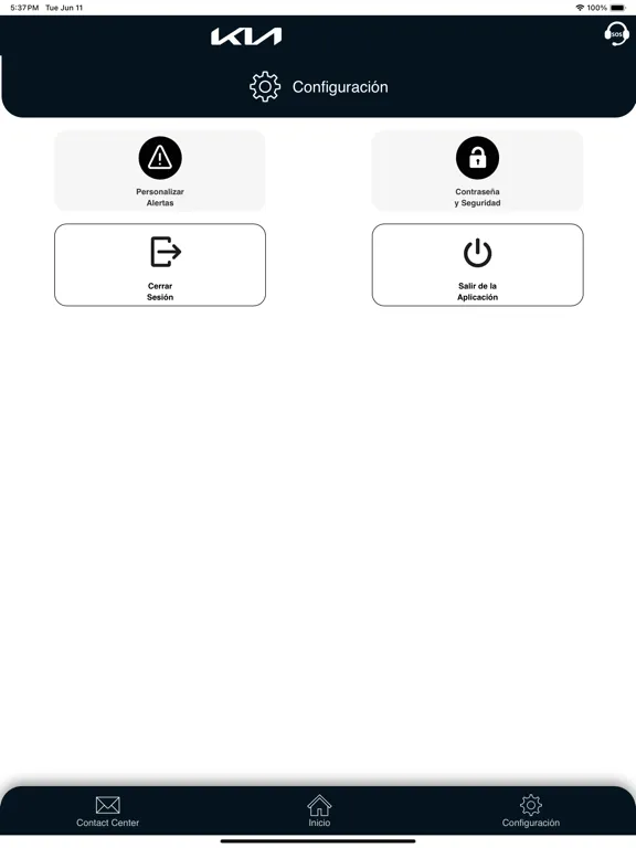 Telemetria Kia iPad 应用截图